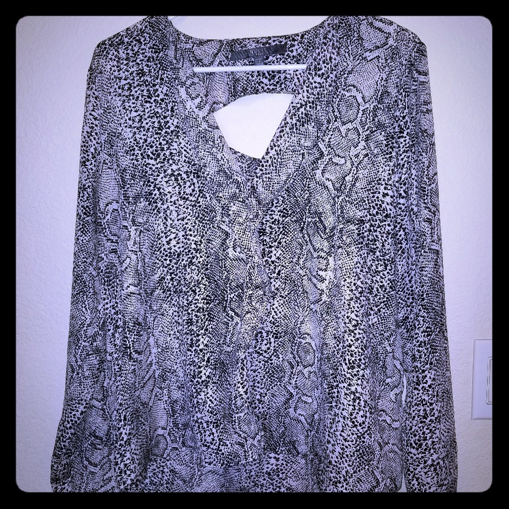 GUESS Snake Skin Blouse